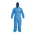 Dupont PB127SB Blue Basic Coverall Respiratory-Fit Suit (25/Case)