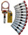 3M DBI SALA 2104562 Concrete D-ring Anchor with 11 Extra Bolts