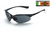 Crossfire 1541 Safety Glasses with Smoke Lens with Crystal Black Frame (Each)