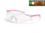 Crossfire 32224 Safety Glasses with Clear Lens and Pink Temples