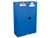 Justrite 8645282 ChemCor Hazardous Material Safety Cabinet Cap 45 Gal