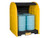 Justrite 28676 EcoPolyBlend DrumShed with rolltop doors