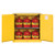 Justrite 8930208 Sure-Grip 30 gal Yellow cabinet