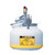 Justrite BY12752 Disposal Safety Can Stainless Steel 2 Gal