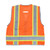 Radians SV6HO Hi-Viz Orange Mesh Class 2 Two Tone Surveyor Vest