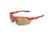 Crossfire 39812 Cirrus Safety Glasses Orange Frame with Gold Mirror Lens (each)