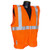 Radians SV4OM Economy Class 2 Breakaway Safety Orange Vest
