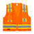 Radians SV6-2ZOM Orange Mesh Two Tone Surveyor Class 2 Safety Vest
