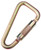 DBI SALA 2000113 Saflok Self Locking Zinc Plated Carabiner (1 - 3/16")