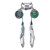 MSA 63111-00A Mini-PFL 6' Web SRL Twin-Leg with Aluminum Rebar Hooks
