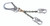 Miller 6756RS-Z7 Rebar Chain Assembly with Locking Rebar Hook 6'