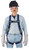 Miller 650K/BL Lightweight Harness with Mating Buckle Leg Strap