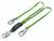 Miller 8798B/6FTGN Two Leg 6' Backbiter Tie-back Lanyard