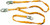 Miller T5121/6FTAF Titan Tubular 6' Double Shock Absorbing Lanyard