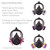 Honeywell RU65001L Fullface Respirator with 5-Point Strap (Large)