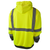 Radians SJ01B-3Z Class 3 Lined Hood Hi-Viz with Black Bottom