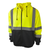 Radians SJ01B-3Z Class 3 Lined Hood Hi-Viz with Black Bottom