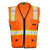 ML Kishigo 1514 Heavy Duty Orange Safety Vest Style Class 2