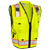 ML Kishigo S5000 Class 2 Lime Professional Surveyors Vest