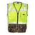 ML Kishigo 1523 Class 2 Lime Heavy Duty Vest Mossy Oak Camo