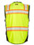 ML Kishigo S5002 Class 2 Lime Surveyors Safety Vest