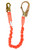 Guardian 01297 Stretch Lanyard Single Leg Steel Rebar Hook 4½' - 6'