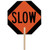 ML Kishigo 5950 Non Reflective Slow - Stop Sign