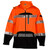 ML Kishigo RWJ107 Class 3 Orange Premium Black Series Rainwear