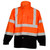 ML Kishigo RWJ103 Class 3 Orange Storm Cover Rainwear Jacket