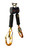 DBI SALA 3101277 Nano Lok 6' Web Twin Leg SRL with Aluminum Rebar Hooks