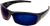 Edge Eyewear SR118 Black Reclus Non Polarized Blue Mirror Lens