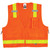 Ergodyne 8250ZHG Orange Type R Class 2 Hi-Gloss Surveyors Vest
