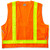 Ergodyne 8250ZHG Orange Type R Class 2 Hi-Gloss Surveyors Vest