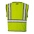 ML Kishigo FM453 Lime FR Breathable Dark Contrasting Vest