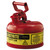 Justrite 7110100 Steel Safety Can for Flammables with Flame Arrester (1 Gal)