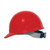 Fibre Metal E2RW15A000 Red Cap Style Hard Hat with Ratchet Suspension