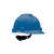 MSA 475359 V-Gard Blue Hard Hat with Fas-Trac III Suspension (Cap Style)
