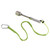 Ergodyne 3100 Lime Single Carabiner Tool Lanyard 10lbs Standard