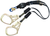 3M DBI SALA 1246352 EZ-Stop F2 Arc Flash 100% Tie-Off Adjustable Web Shock-Absorbing Lanyard (6 ft)
