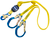 3M DBI Sala 1246160 Force2 100% Tie-Off Shock Absorbing Lanyard 6'