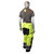 Radians RW32-EZ1Y Heavy Duty Rip Stop Waterproof & Breathable Pants with Bib