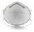 3M 8247 Disposable Series R95 Oil and Non-Oil Respirator with Nuisance Level Organic Vapor Relief (20/Box)
