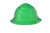 3M H-804V-UV Green Vented Full Brim Hard Hat with Uvicator and 4-Point Ratchet Suspension