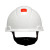 3M H-701V-UV White Cap Style Vented Hard Hat with Uvicator