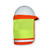 ML Kishigo 1624 Lime Brisk Cooling Hard Hat Sun Shield