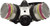 MSA Comfo Classic SoftFeel Silicone Respirator with P100 Cartridges