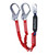 Falltech 8247EY3A Dual-class Y-Leg Lanyard 4 1/2' to 6'