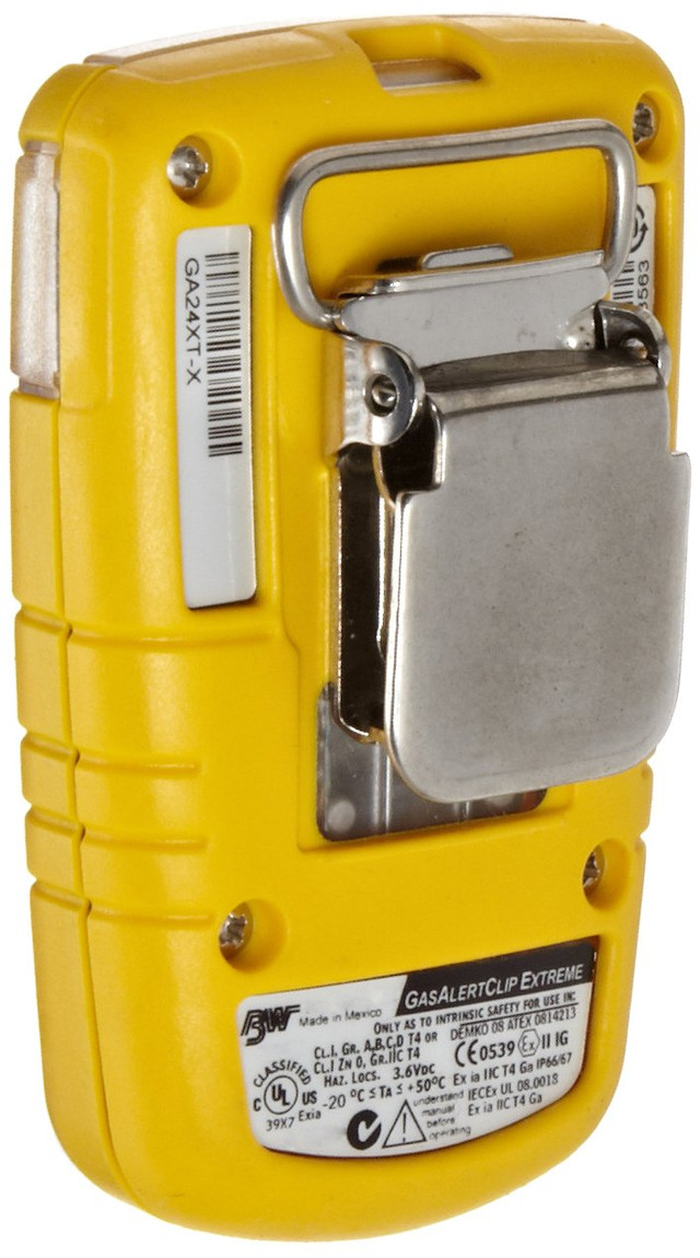BW Technologies BWC2-X BW Clip Single Gas O2 Monitor - Industrial