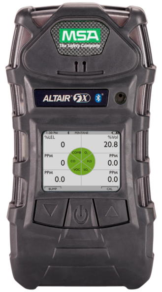 MSA 10165445 ALTAIR 5X Gas Detector with Color Display (LEL, O2, CO