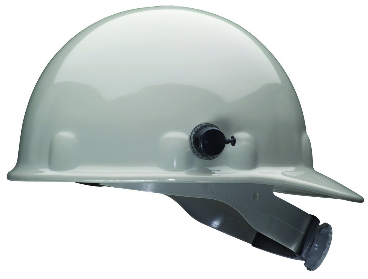 Fibre Metal E2QRW09A000 Ratchet Cap Style Hard Hat with Quick-Lok Grey